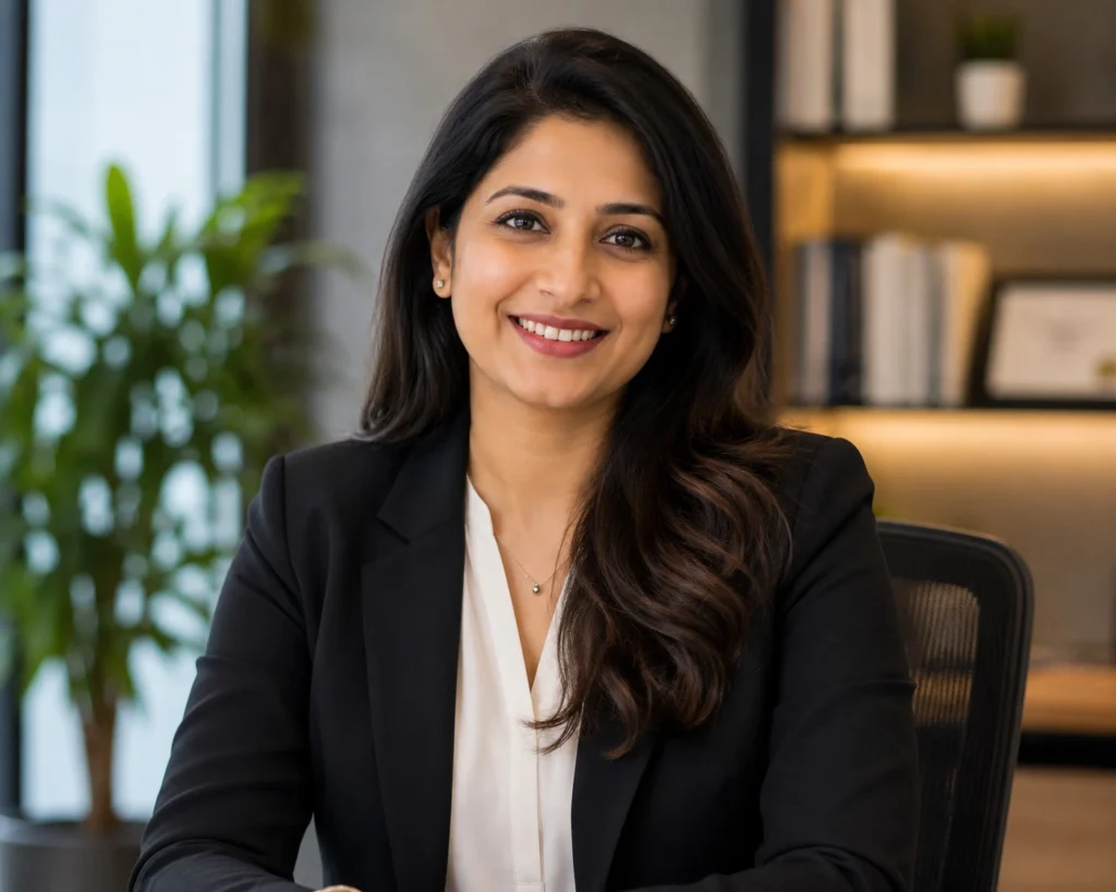 Priya Mehta Indian business woman speaking at startup innovation event